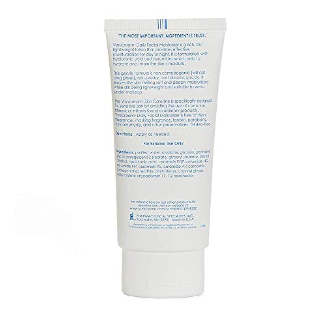 Hidratante facial diario con ácido hialurónico