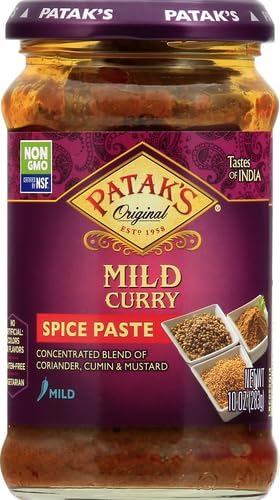 Pasta de Curry Suave Pataks 10 Oz - Sabor Auténtico Indio