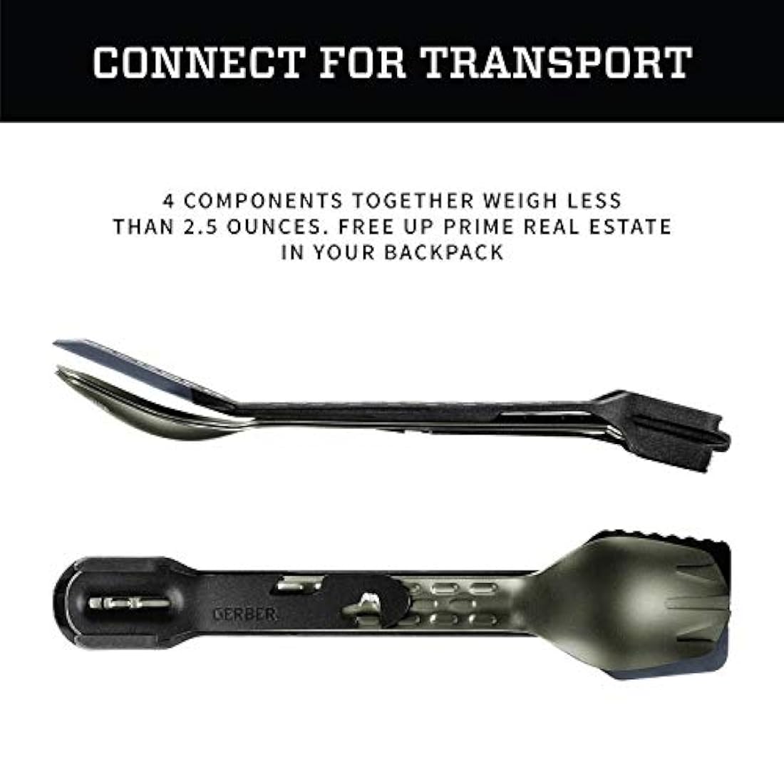 Herramienta de cocina para campamentos, color verde