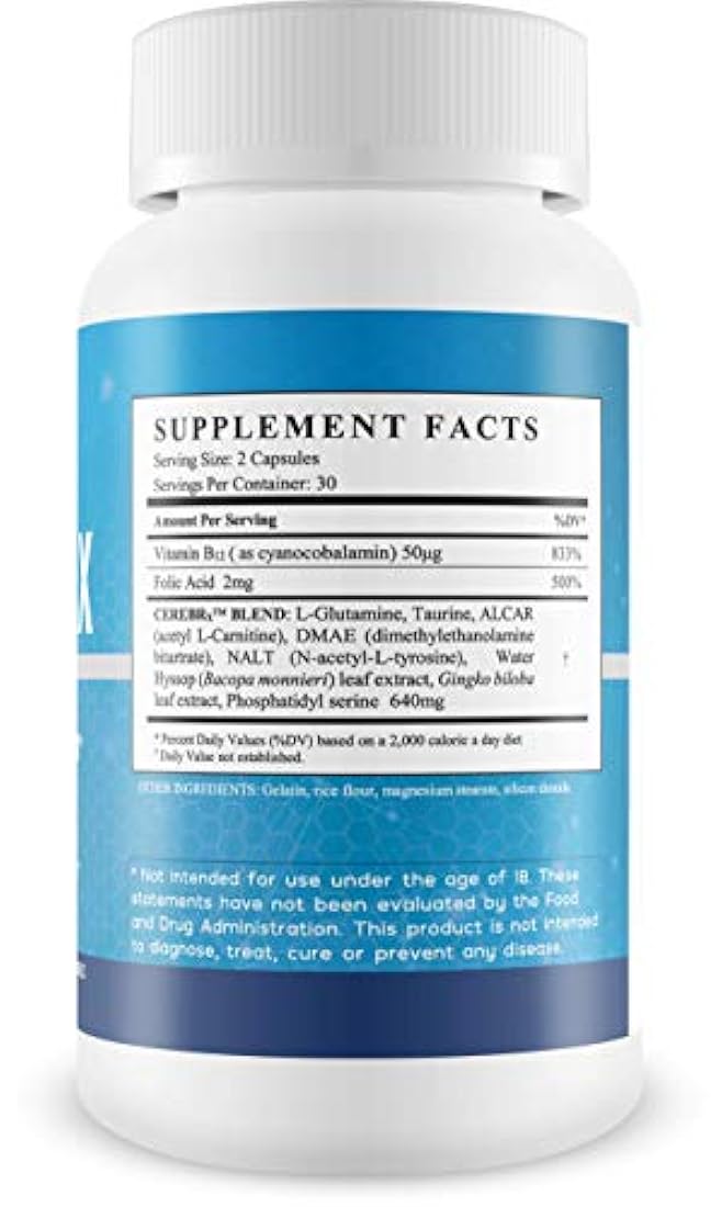 Neuromax Brain - Capsulas de vitaminas