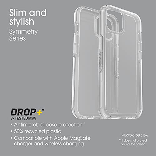 OtterBox Symmetry Clear Series - Funda solo para iPhone 13, polvo de estrellas