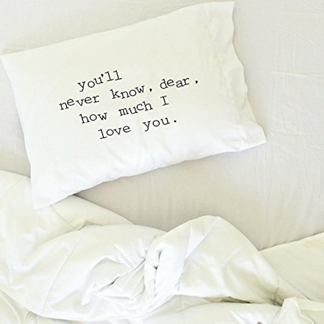 Cojin nunca sabrás cuánto te quiero.