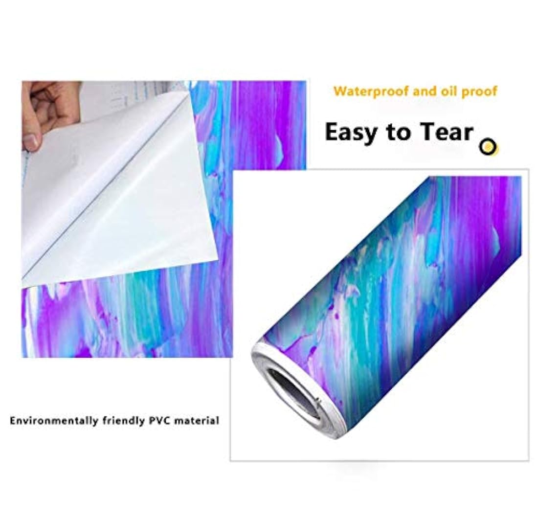 Papel pintado autoadhesivo rollo de papel borrosa