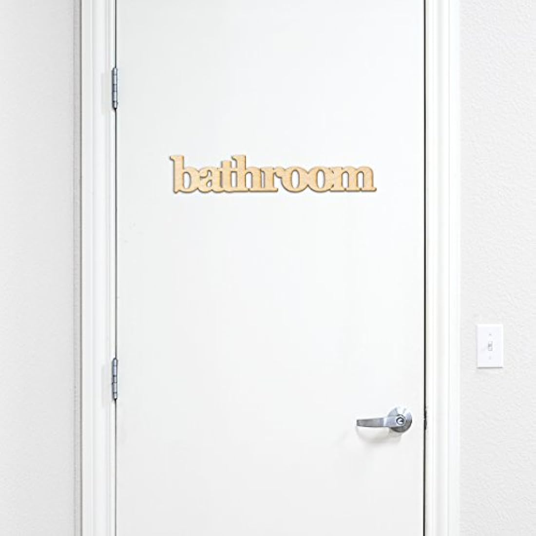 Letrero De Madera Decoración del hogar galería arte de pared