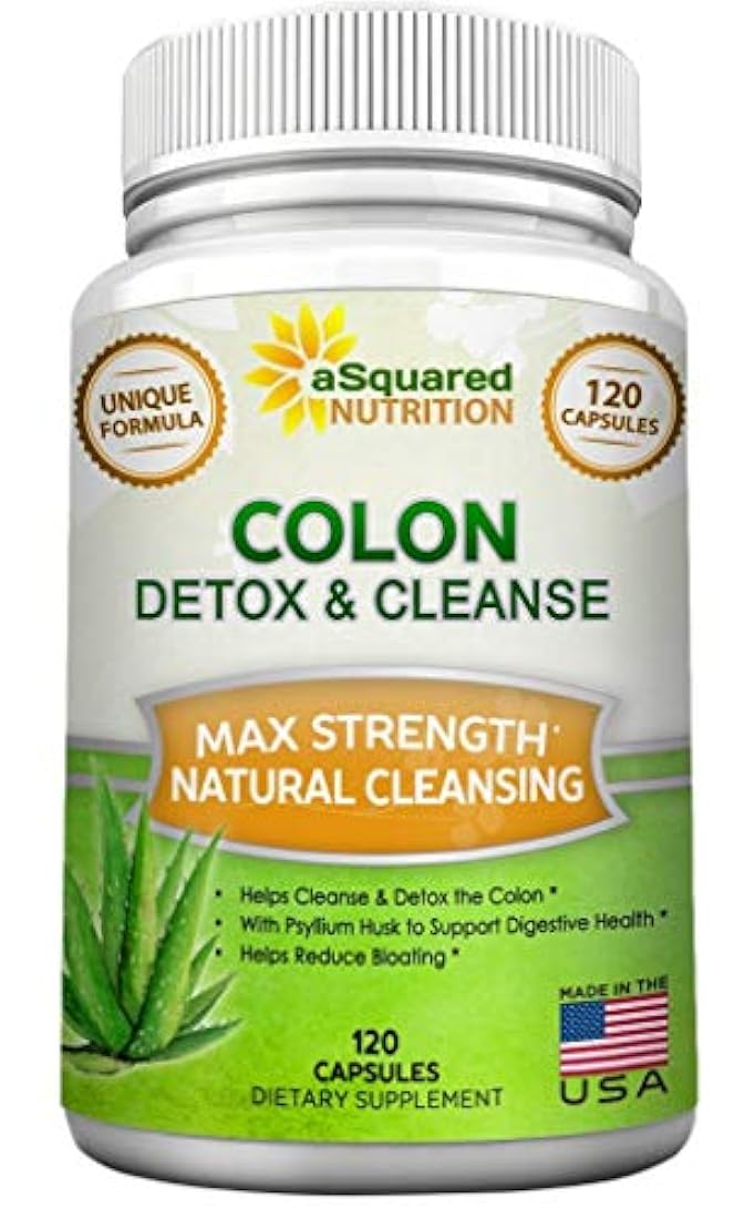 Colon Cleanse para bajar de peso 120 cápsulas