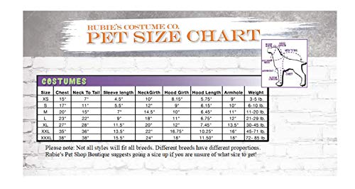 Rubie's - Disfraz de Toy Story para mascota, Disney Toy Story - Disfraz para mascota, S, Bo Peep