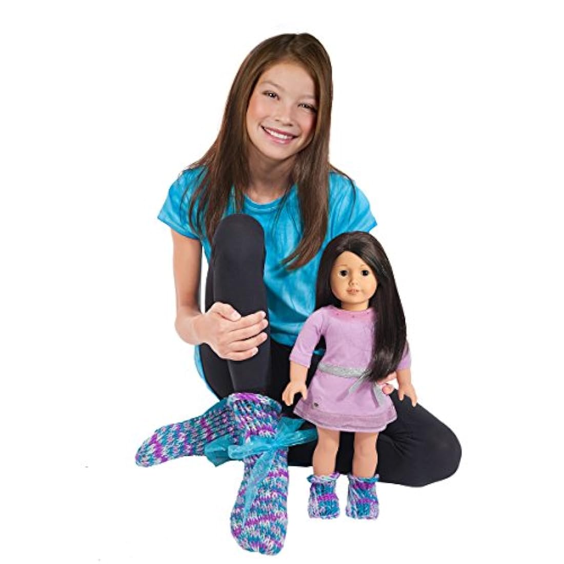 Kit de American Girl Zapatillas Para Tejer