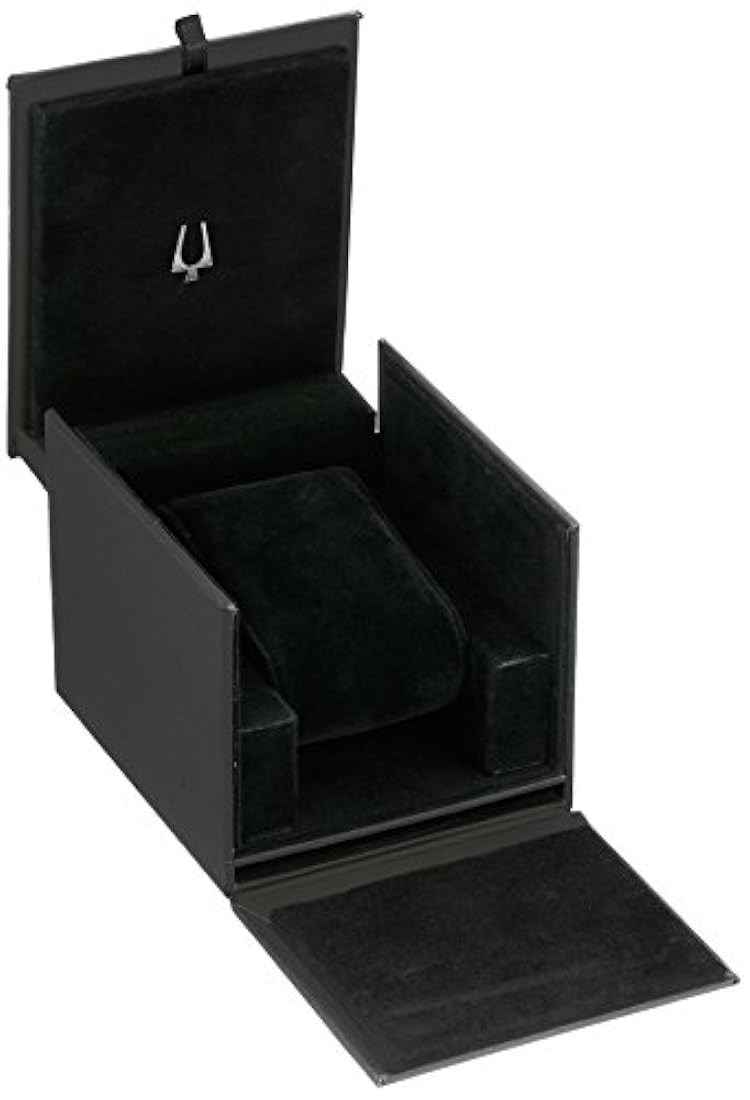 Bulova - Reloj de pulsera de piel precisionista para hombre