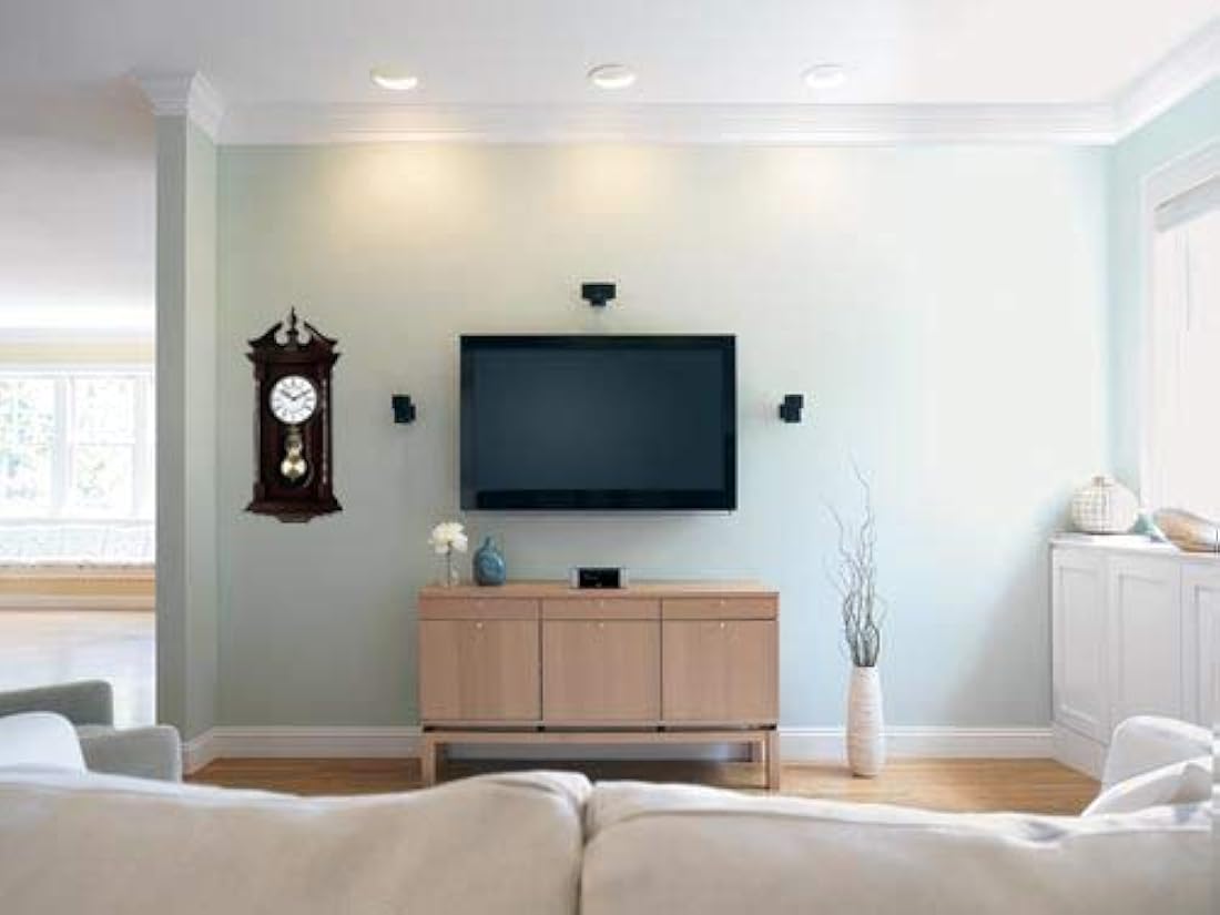 reloj abuelo de madera con melodía con péndulo de madera