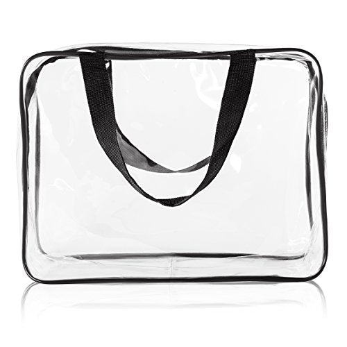 Clear Cosmetic Bag TSA Air Travel Toiletry Bag Set Vinilo