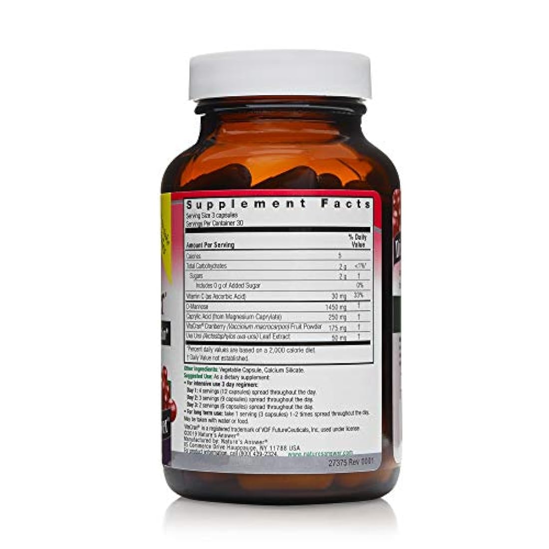 Nature's Answer - Ssuplemento con sabor arándano