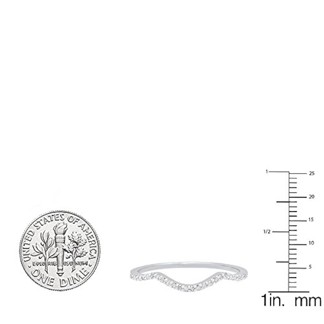 corte oro 18 K Ronda Señoras Aniversario boda de diamante