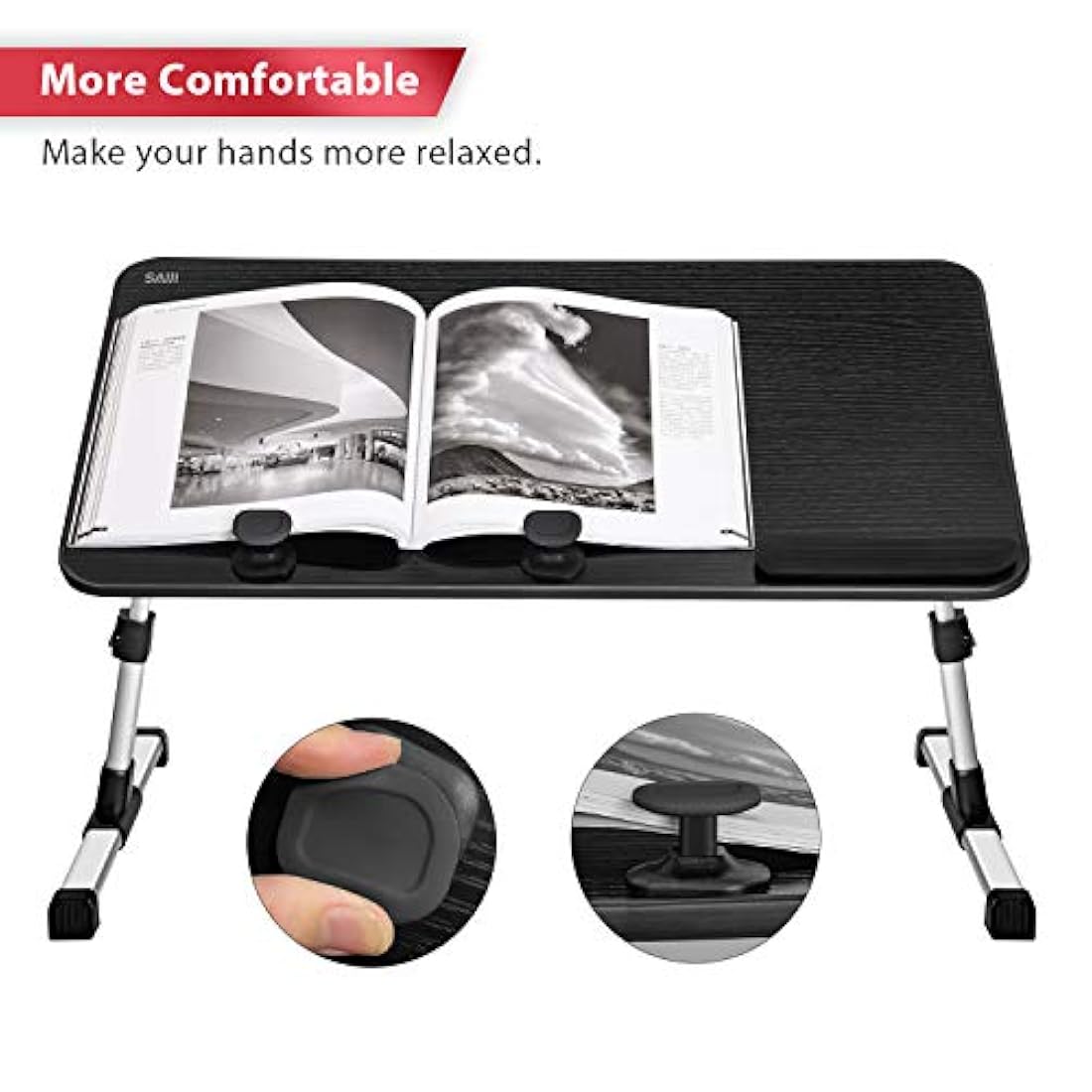 mesa para cama de ordenador portátil soporte ajustable