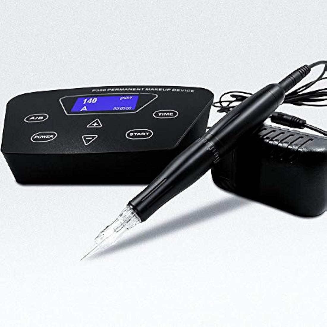 Kit de máquina de tatuaje de maquillaje permanente con pedal