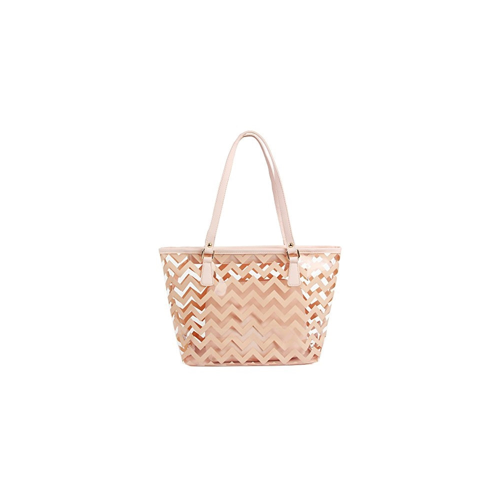 Bolsos con diseño de rayas con bolsillo
