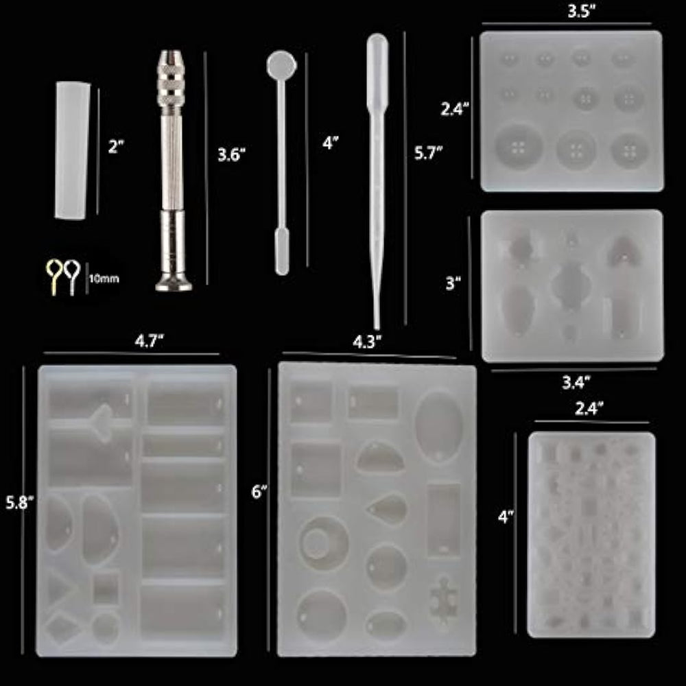 Moldes de resina para joyas