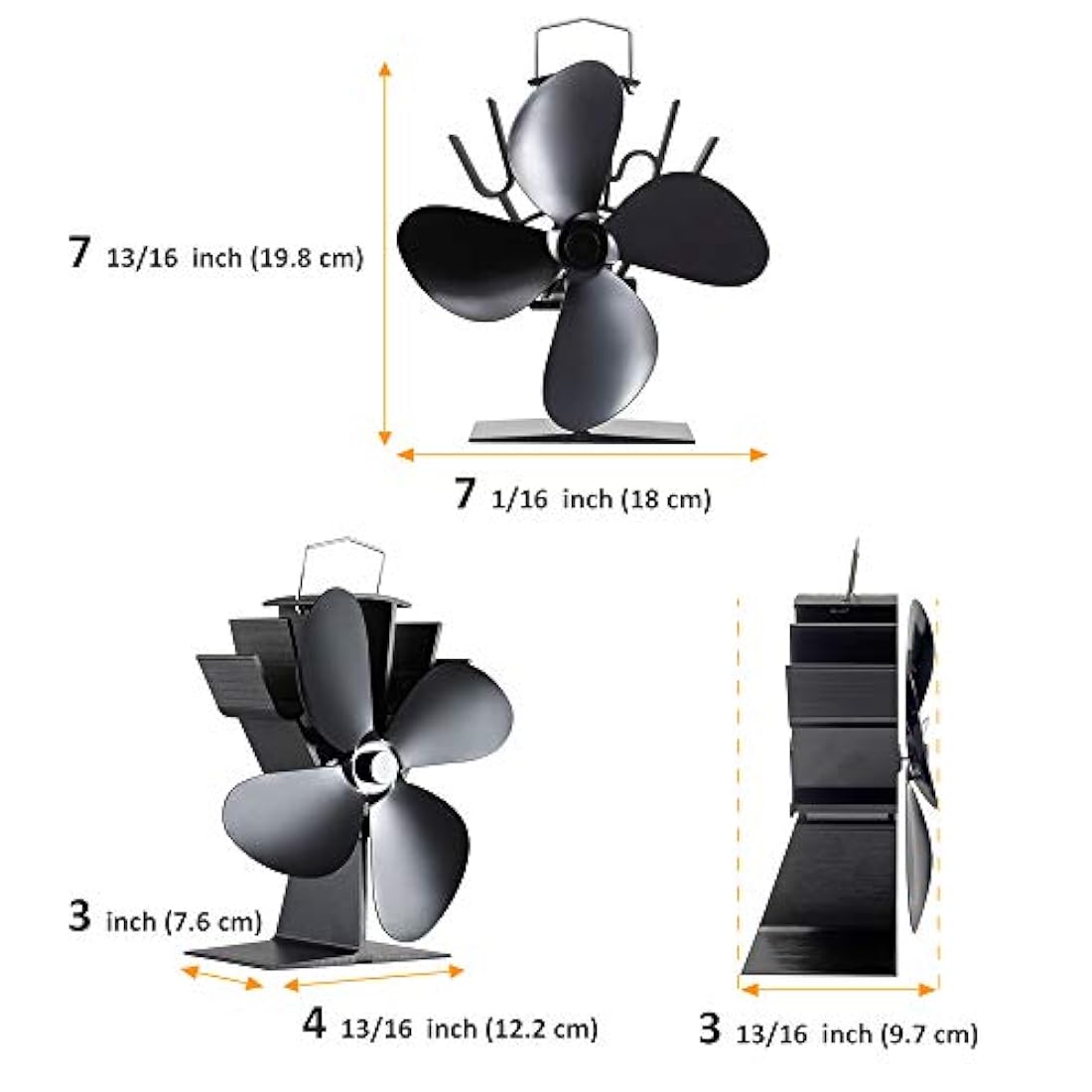 GALAFIRE Ventilador para estufa de leña