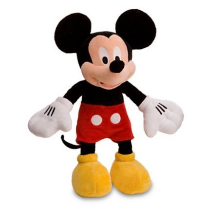 Disney Mickey Mouse de peluche, 17 pulgadas.