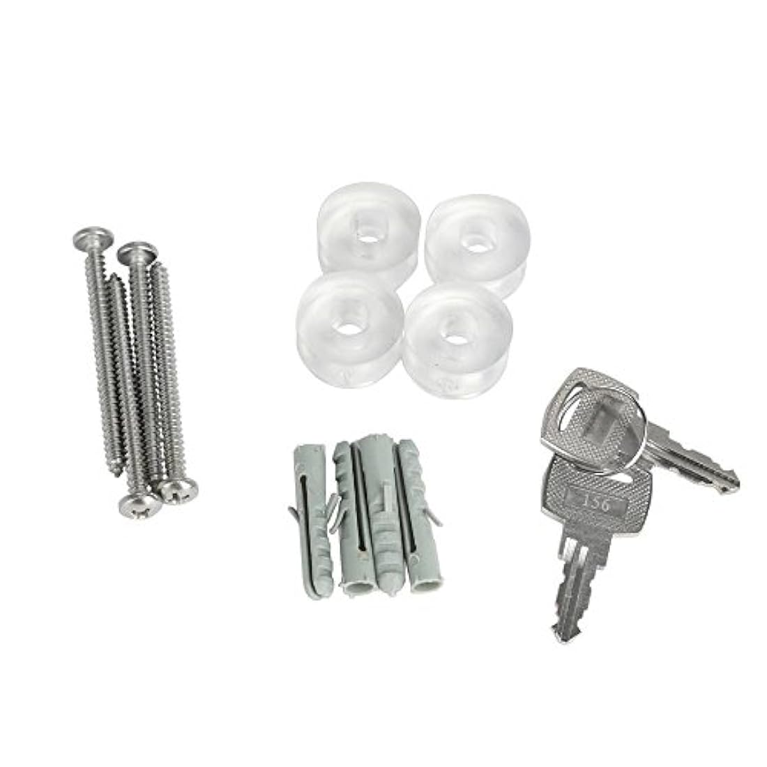 Buzón de correo con bloqueo para pared SERENELIFE SLMAB08