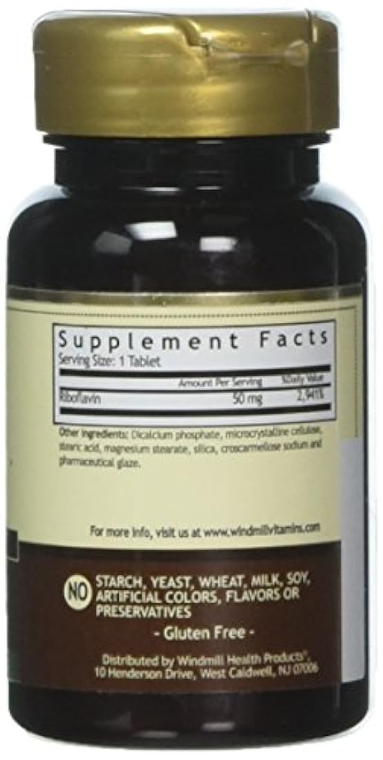 Vit B-2 pestañas 50 mg wmill 100