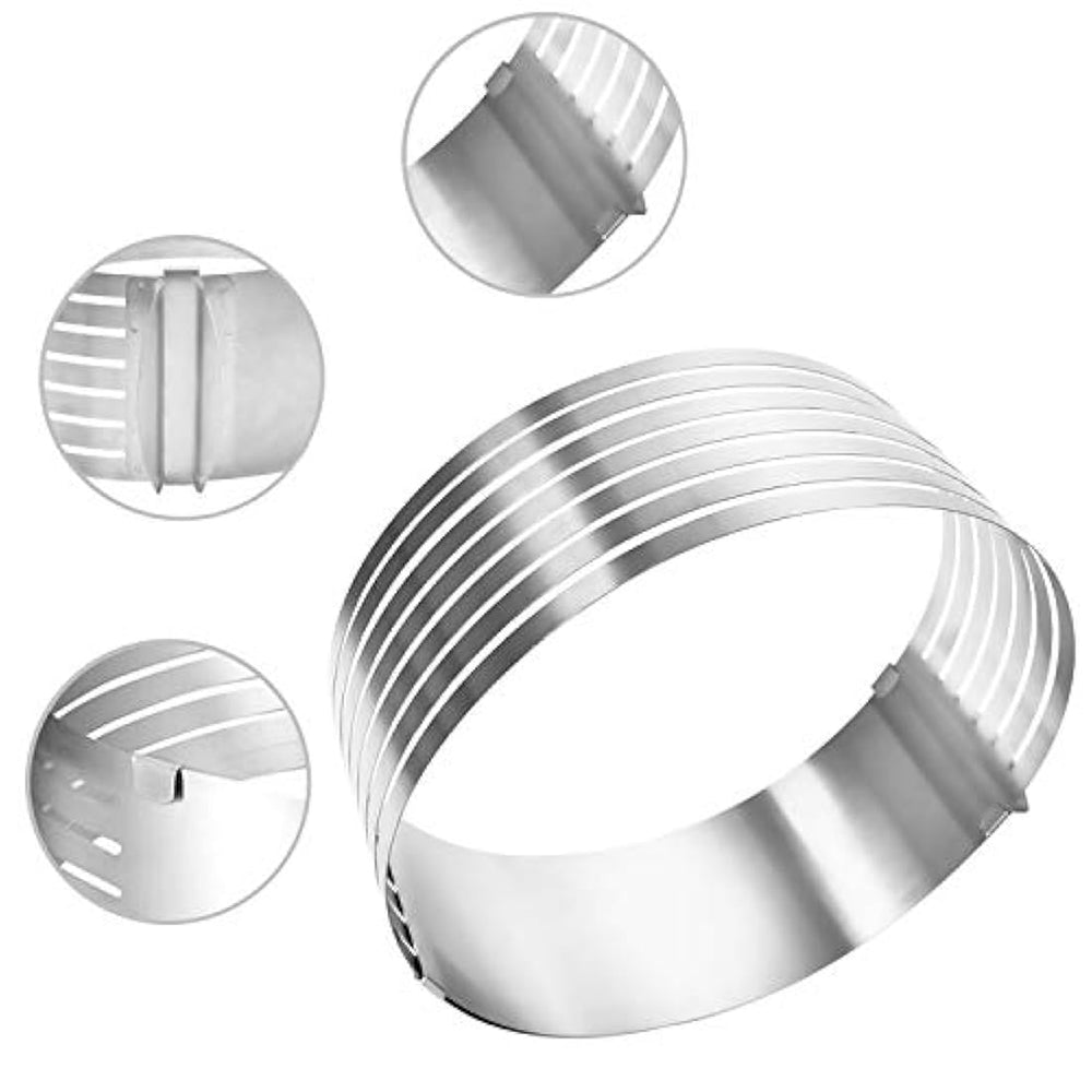 Molde para tartas con nivelador de pasteles, ajustable