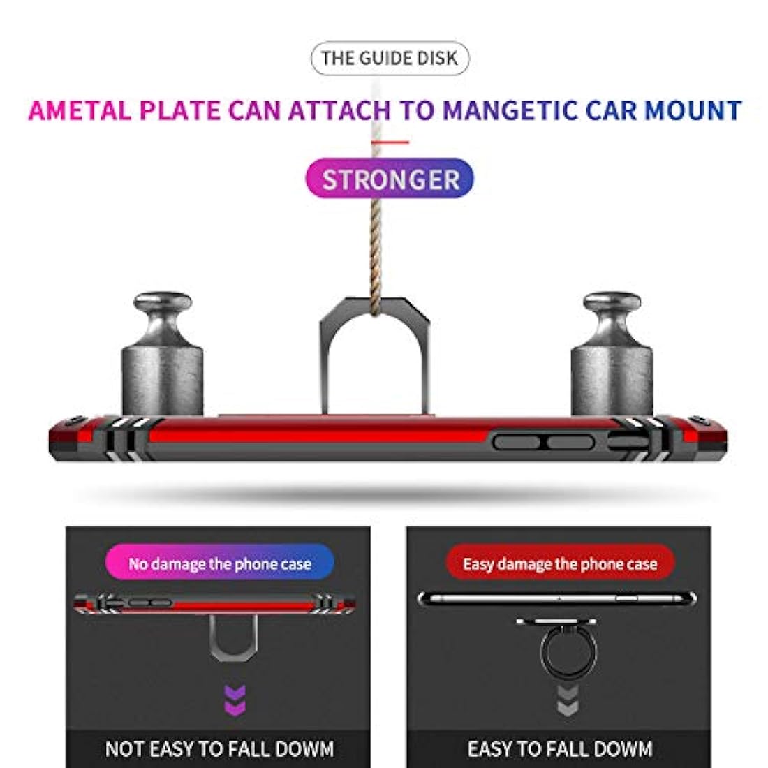 LeYi - Carcasa para iPhone X con protector de pantalla