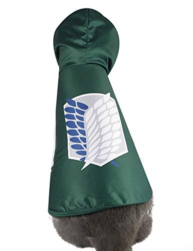 Impoosy - Disfraz de Halloween para gatos, prenda divertida para cachorros, prenda cosplay para gatitos, traje para perros pequeños (talla S)