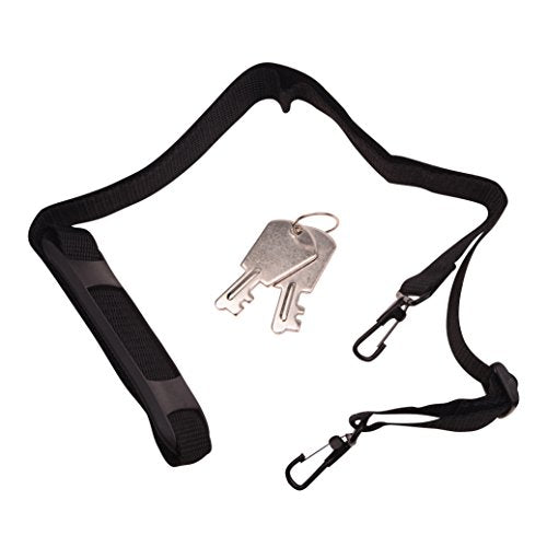 Estuche de tren de maquillaje con correa para el hombro