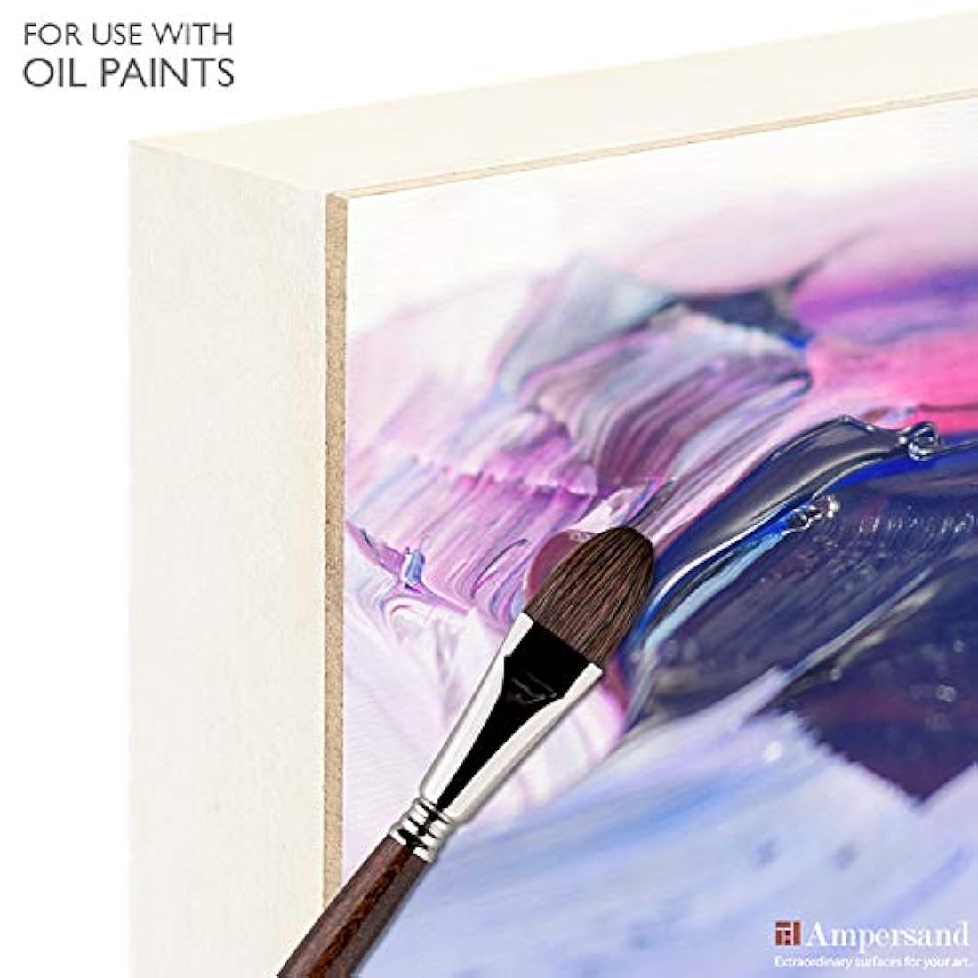 Panel de arte de textura de lienzo Ampersand Art Supply