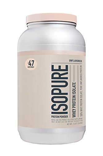 Isopure Zero Carb Protein Powder, 100% Whey Protein Isolate