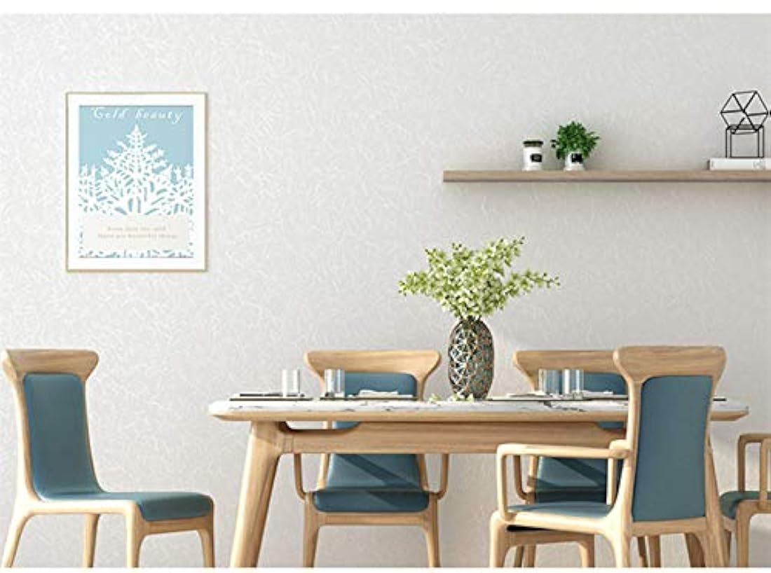 Papel pintado de seda en relieve autoadhesivo de 15.7x118.0