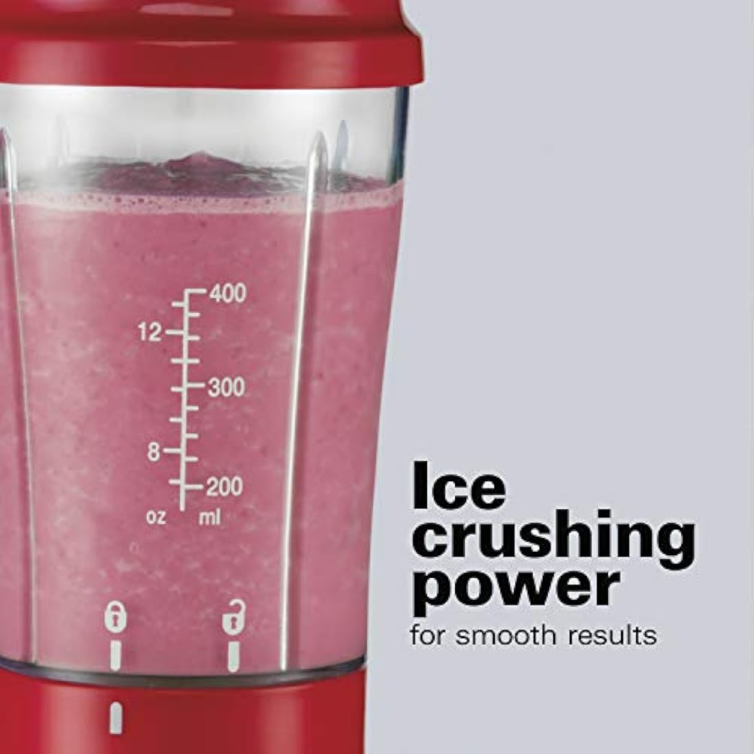 Licuadora con tapa de desplazamiento Hamilton Beach