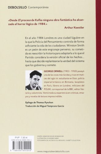 1984 Contemporanea Debolsillo Edición en español