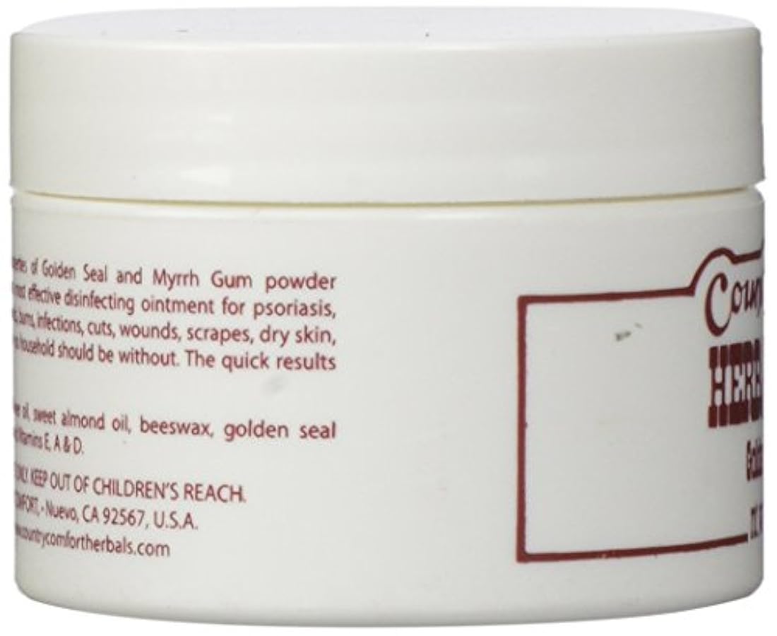 Country Comfort Herbal Savvy Golden Seal-Myrrh - 1 onza