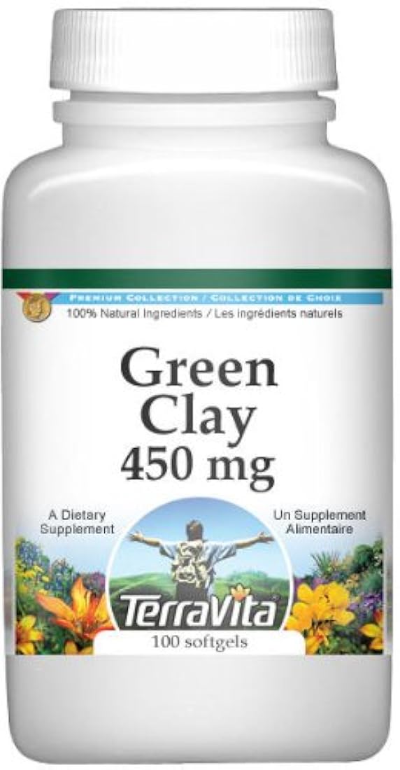 Arcilla, Verde – 450 mg (100 Cápsulas, zin