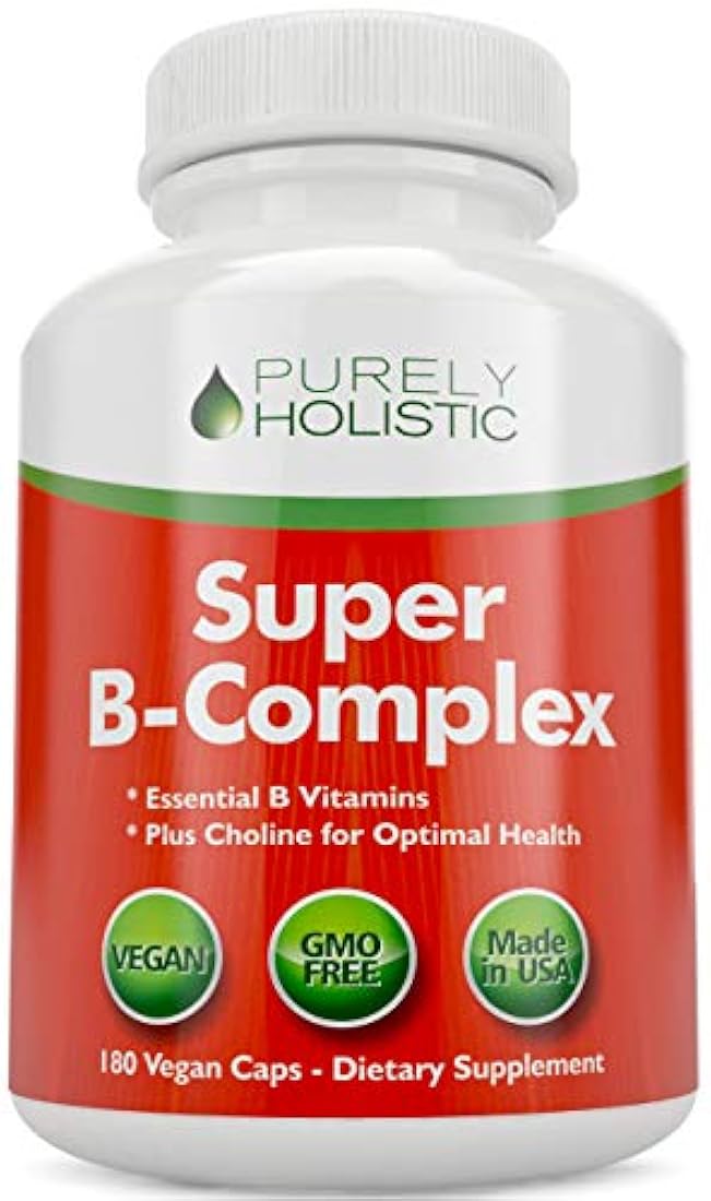 Complejo de vitamina B - 8 vitaminas del complejo Súper B