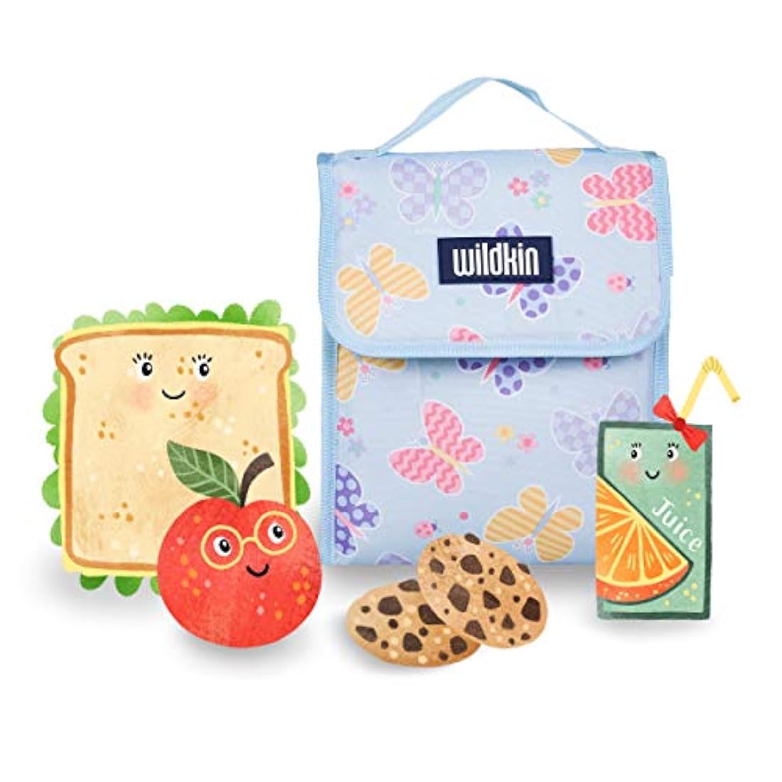 Wildkin Kids Bolsa de almuerzo aislada para niños y niñas