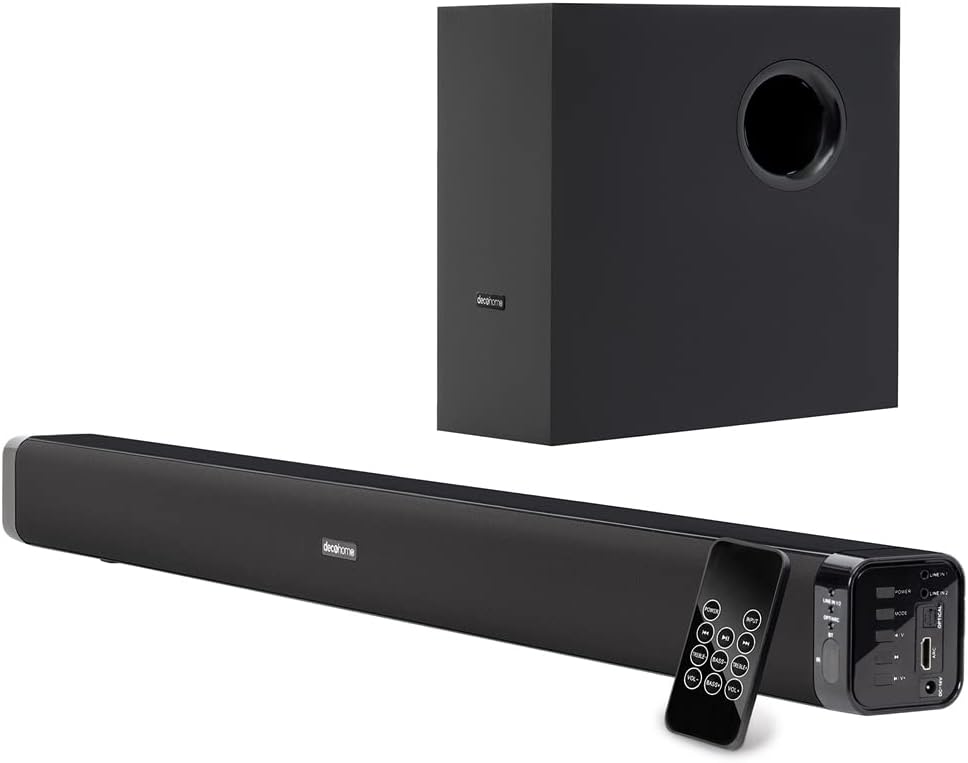 Samsung 50 4K Smart TV UN50DU8000FXZA y Barra de Sonido