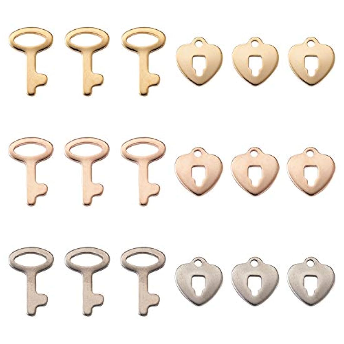 Dijes y Medallas 120 colgantes de acero inoxidable