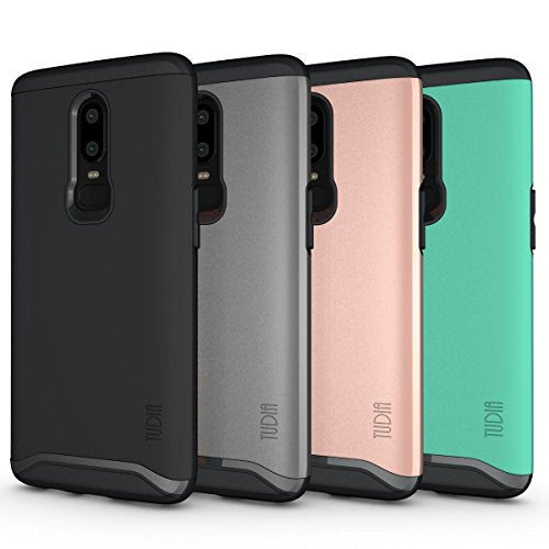 Funda robusta pero delgada de doble capa para OnePlus 6