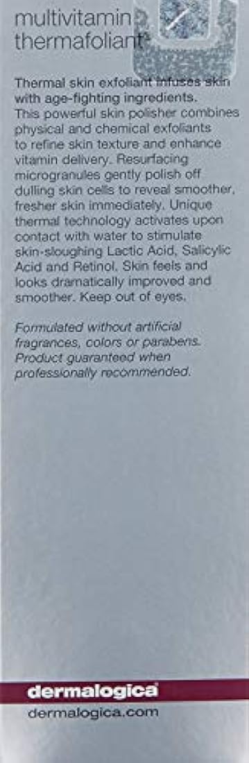 Dermalogica Multivitamínico Termafoliante, 2.5 fl oz