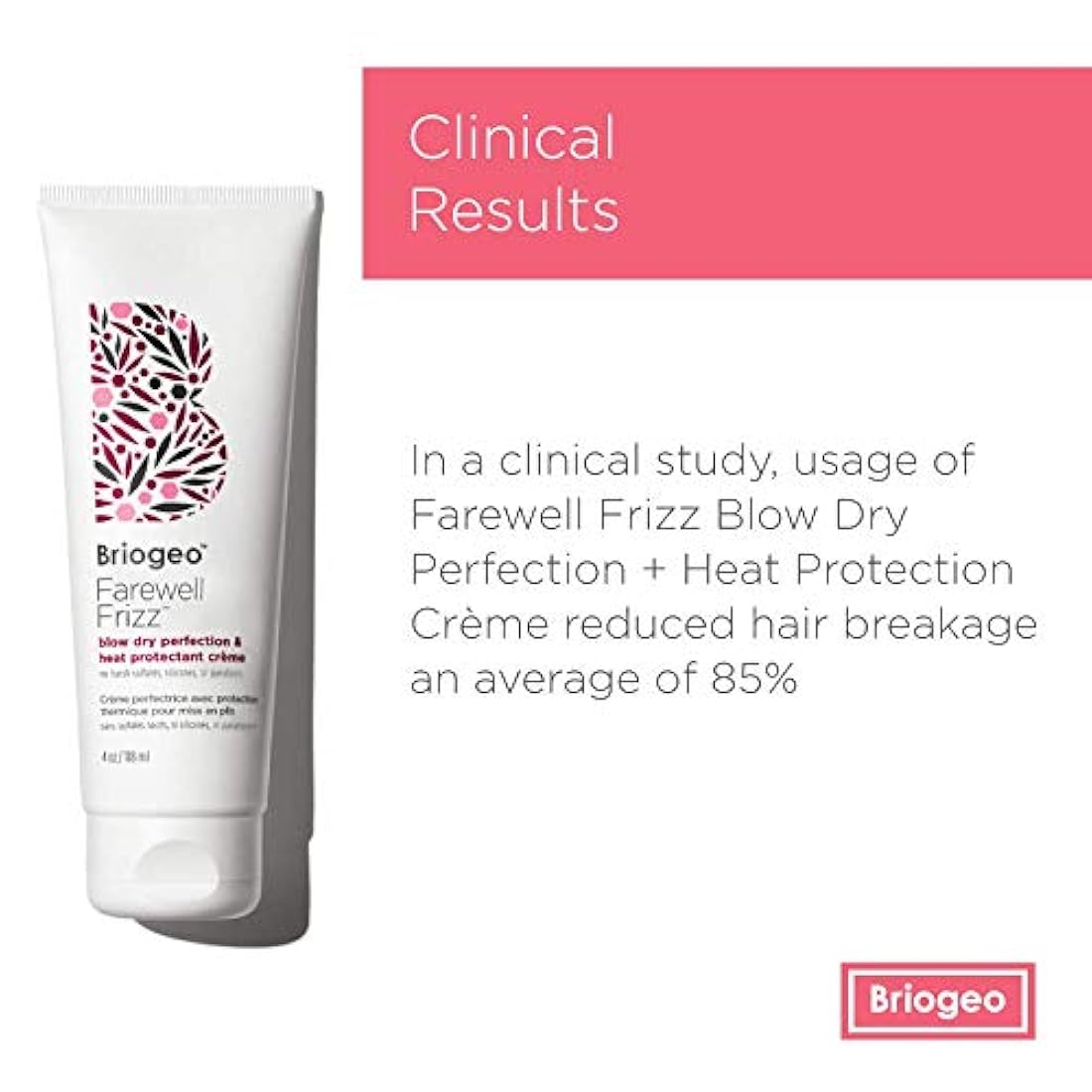 Protector de calor para cabello con aceite de coco Briogeo