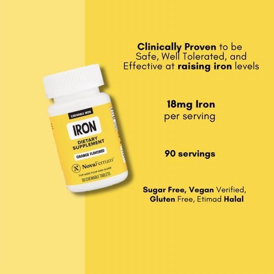 Suplemento de hierro masticable para la anemia para niños