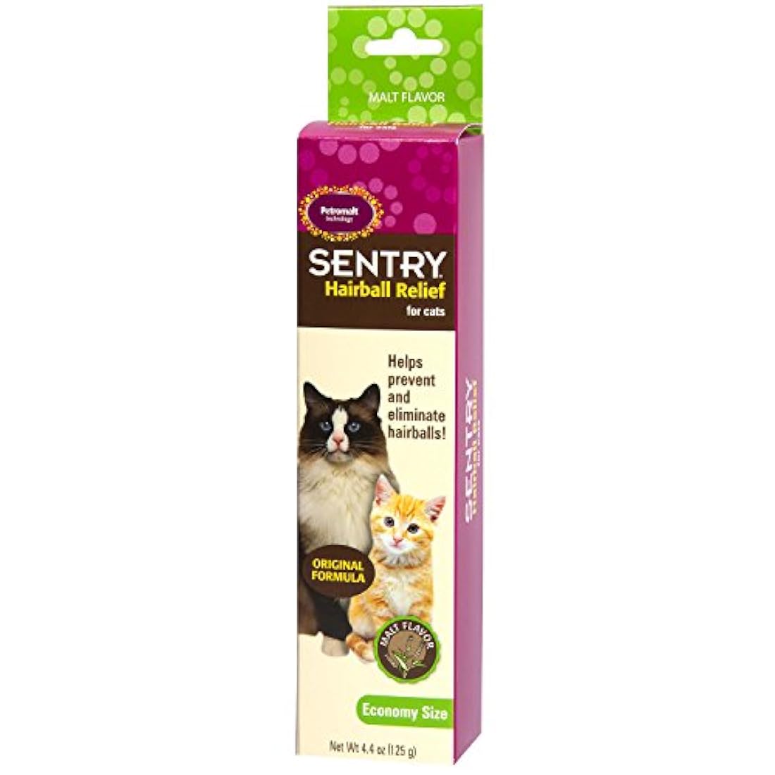 Sentry-Pelota de alivio para gatos, sabor de malta (4.4 oz)