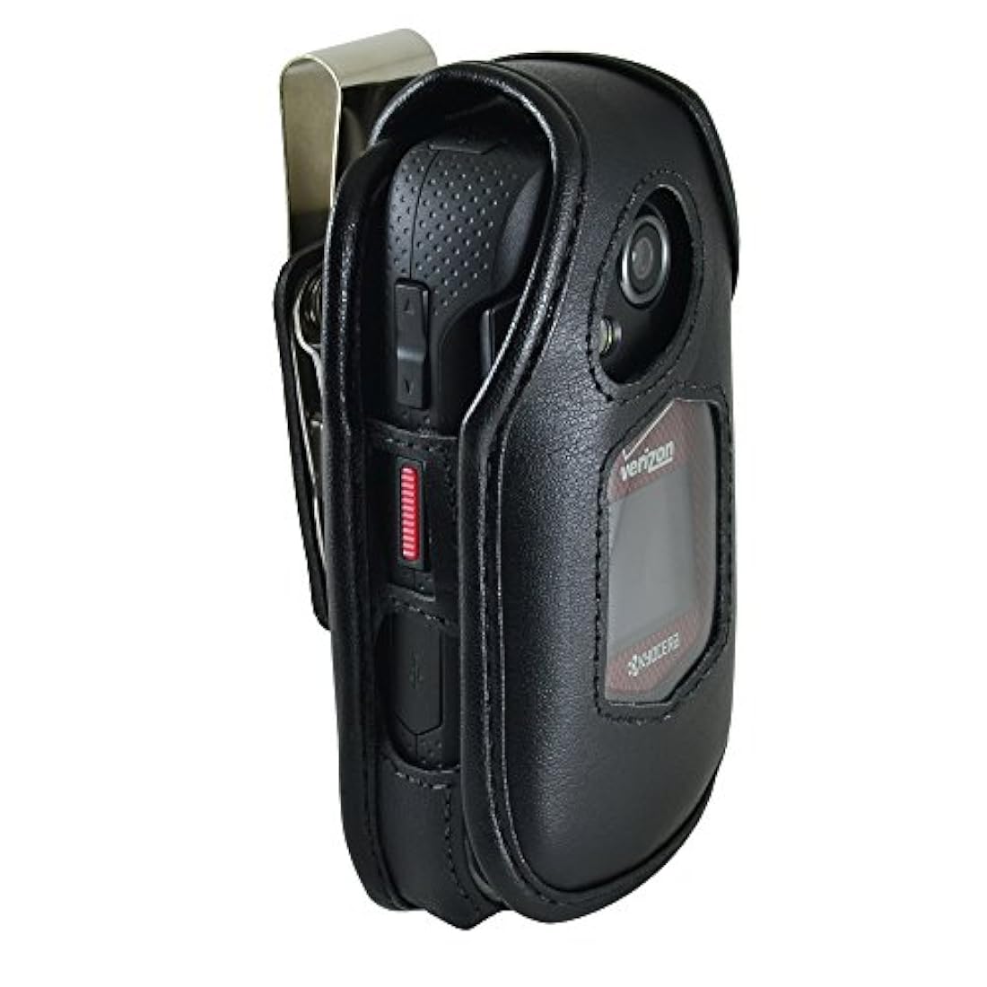 Kyocera-Funda clip de cinturón de metal extraíble giratorio