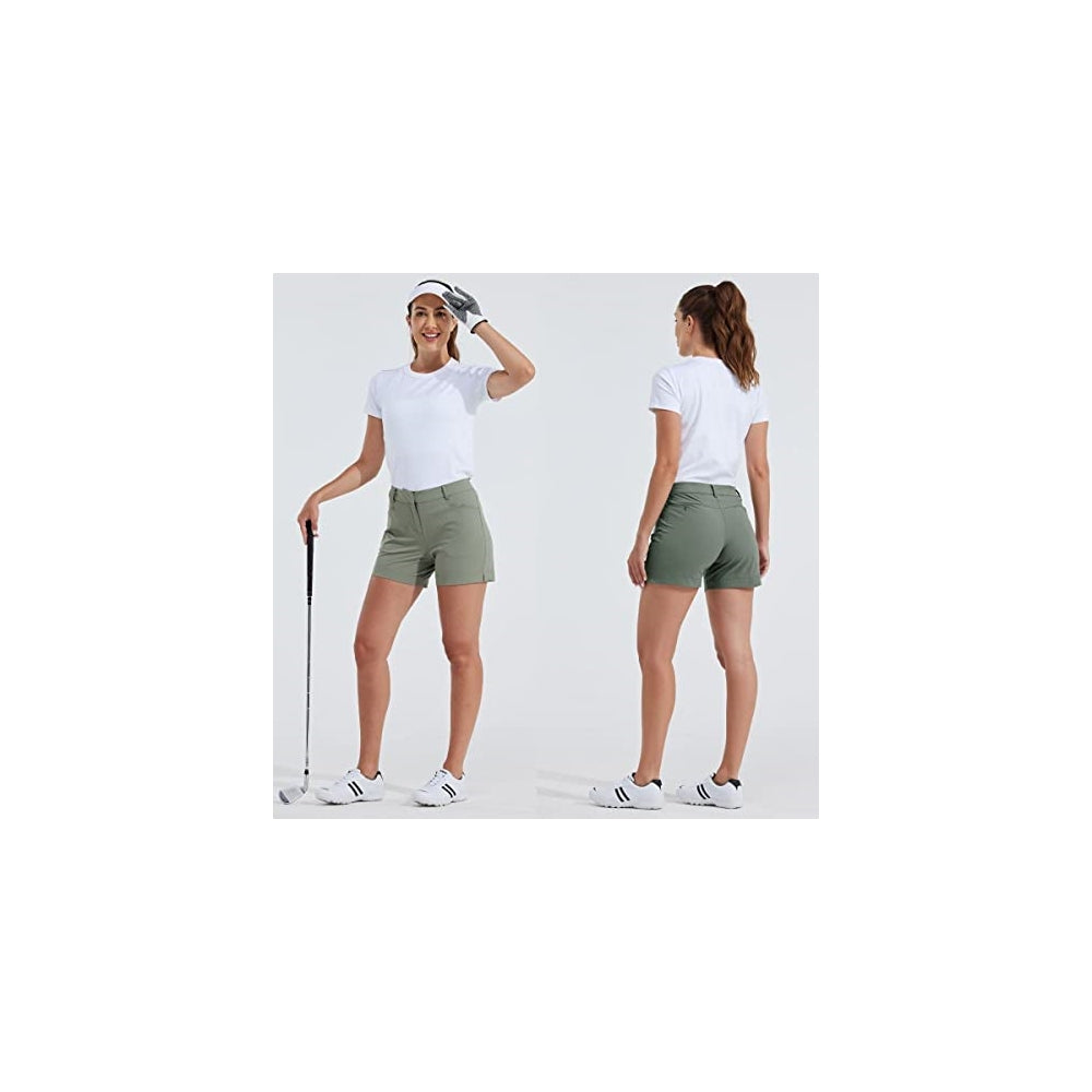 Shorts cortos de golf para mujer talla 8