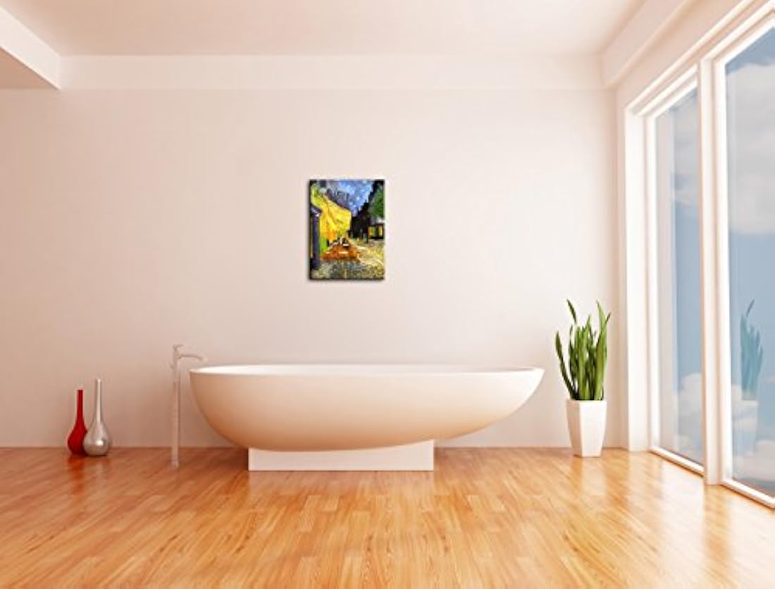 cuadro Terraza de café por la noche, de Vincent Van Gogh.