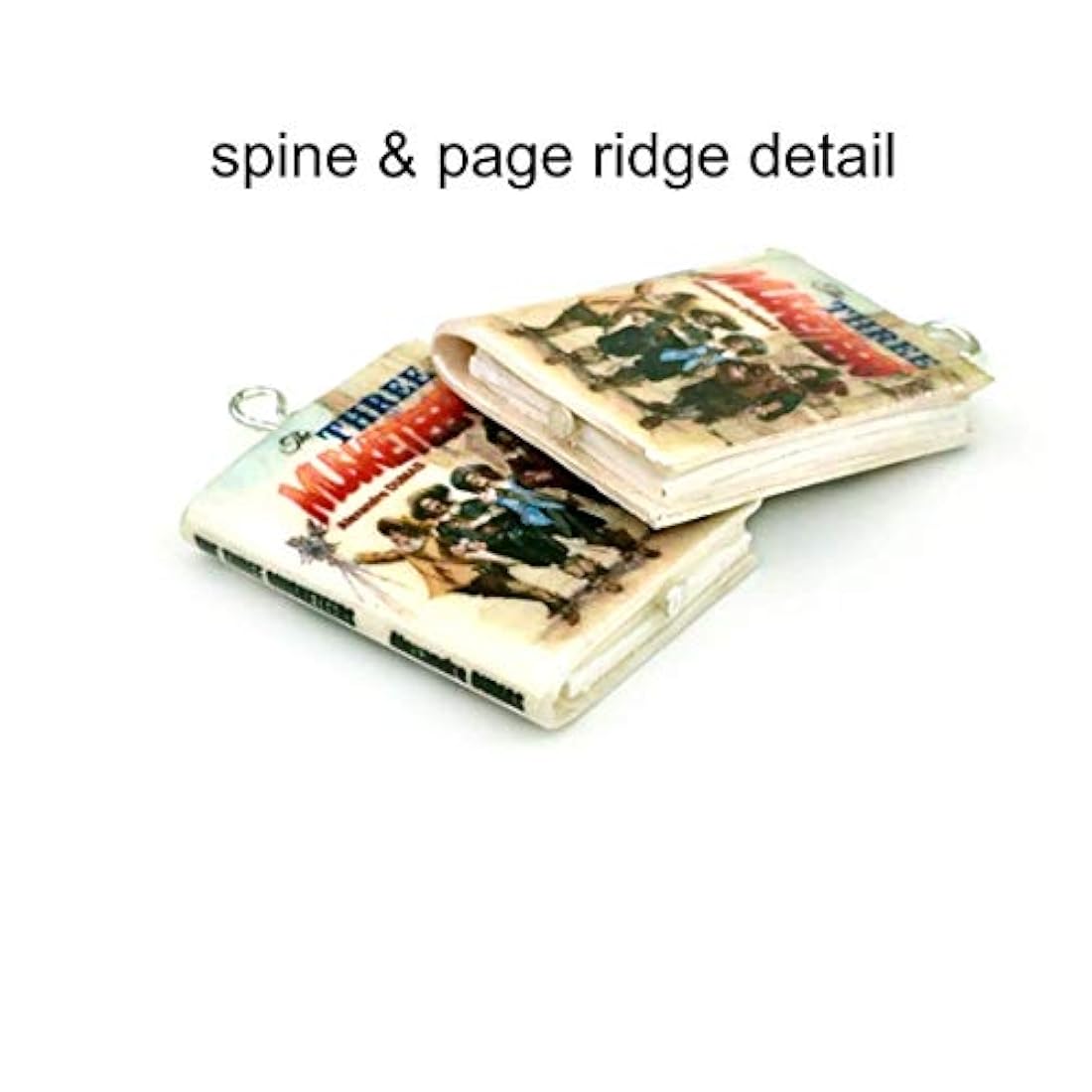 Mini libro de arcilla decorativo de pared