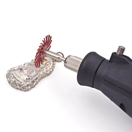 Kit de cepillos abrasivos de disco de cerdas 60pcs 25mm 1