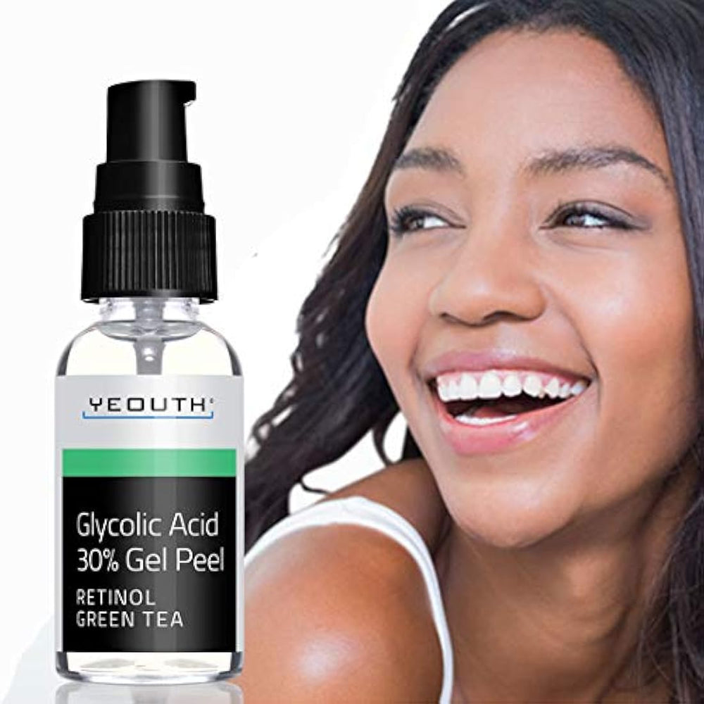 Exfoliante de ácido glicólico 30% exfoliante facial químico